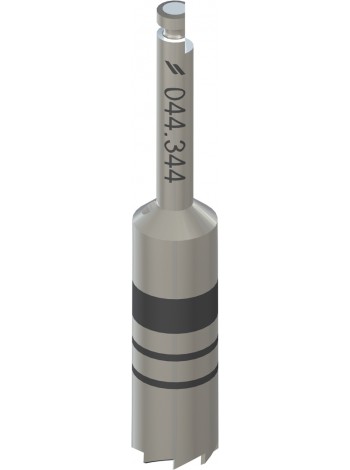 Короткая фреза для удаления имплантата, Ø 4,8 мм, L 32 мм, Stainless steel