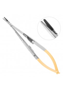 Иглодержатель Castroviejo TC прямой, 14,0 см