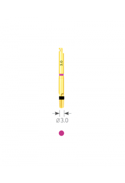 Сверло для формирования резьбы в костном канале, диаметр 3.0 мм. длина 7.5 мм (UNTD 3015)