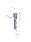 Ортодонтический винт, D=1.5 мм, L=6 мм, H=1.5 мм