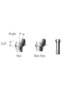 Абатмент MultiUnit (Multiunit Abutment) длина 5 мм, угол 30 (UMA 485030N)