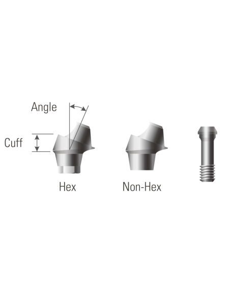 Абатмент MultiUnit (Multiunit Abutment) длина 2.5 мм, угол 20 (UMA 482520N) Абатмент MultiUnit (Multiunit Abutment) длина 2.5 мм, угол 20 (UMA 482520N)