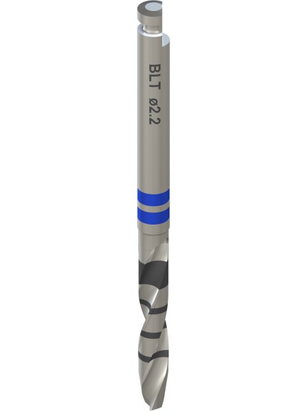 Короткое пилотное сверло BLT, Ø 2,2 мм, L 33 мм, Stainless steel Короткое пилотное сверло BLT, Ø 2,2 мм, L 33 мм, Stainless steel