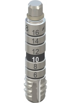 Метчик для переходника S/SP, Ø 4,8 мм, L 23 мм, Stainless steel