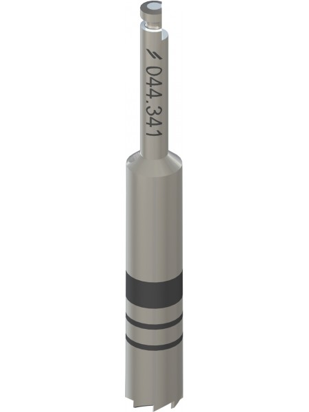 Средняя фреза для удаления имплантата, Ø 4,1 мм, L 37,5 мм, Stainless steel Средняя фреза для удаления имплантата, Ø 4,1 мм, L 37,5 мм, Stainless steel