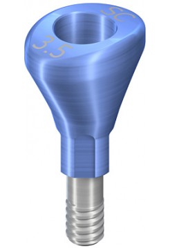 Конический овальный формирователь десны SC, H 3,5 мм, Ti