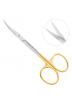 Ножницы хирургические Iris TC, изогнутые 11,5см