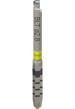 Короткое направляющее сверло BLT, Ø 2,8 мм, L 33 мм, Stainless steel