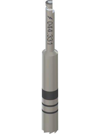 Средняя фреза для удаления имплантата, Ø 3,3 мм, L 37,5 мм, Stainless steel