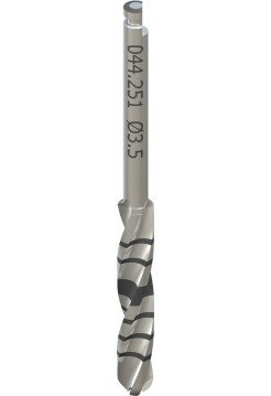 Длинное спиральное сверло PRO, Ø 3,5 мм, L 41 мм, Stainless steel