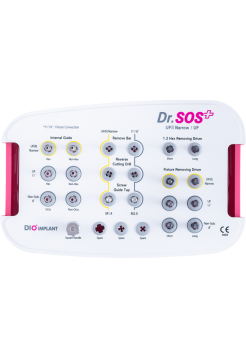 Хирургический набор Dr Sos+ для удаления поврежденных винтов абатмента и для удаления имплантатов
