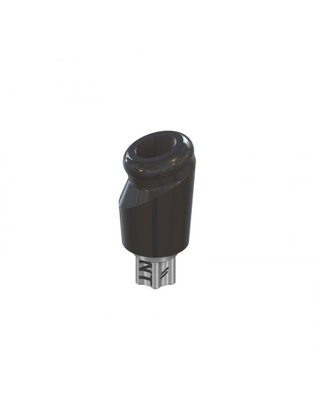 Абатмент Novaloc® ADLC, угловой 15°, NT, высота 4 мм, с винтом