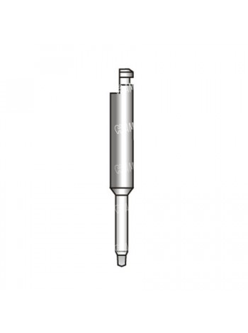Отвертка под угловой наконечник, короткая (для винов D=1.2 мм), L=17 мм, S=0.8 мм (шлиц-квадрат)