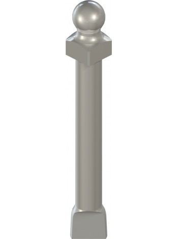 Аналог шаровидного абатмента RN, L 18 мм, Stainless steel