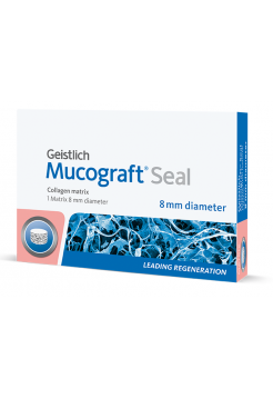 Mucograft Seal d=8 мм, коллагеновый матрикс для регенерации мягких тканей