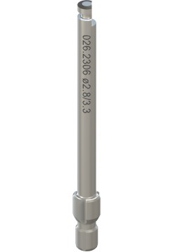 Длинное профильное сверло BL/NNC, Ø 3,3 мм, Stainless steel