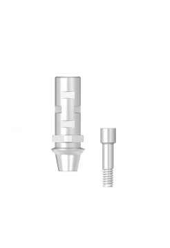Абатмент временный (Temporary abutment) диаметр 4.5 мм, манжета 3 мм, non-hex (SSTA 4530N(H))