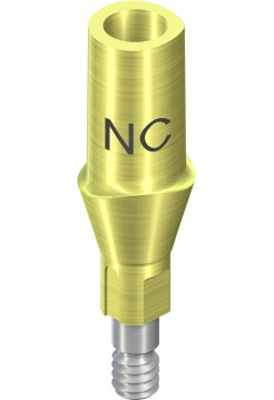 Прямой анатомический абатмент, NC, GH 2 мм, Ti