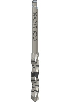 Длинное пилотное сверло 2, Ø 2,8 мм, L 41 мм, Stainless steel