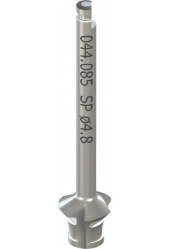 Длинное профильное сверло SP WN, Ø 4,8 мм, L 32,8 мм, Stainless steel