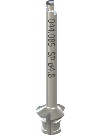 Длинное профильное сверло SP WN, Ø 4,8 мм, L 32,8 мм, Stainless steel