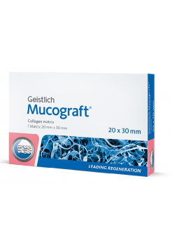 Mucograft 20х30 мм, коллагеновый матрикс для регенерации мягких тканей