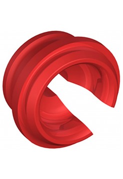 Вставка ретенционная Optiloc, красная, экстра-низкая сила ретенции, PEEK, 4 шт./уп.