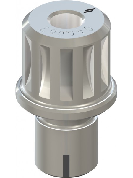 Короткая отвертка для монолитных абатментов RN, 6˚, L 13 мм, Stainless steel