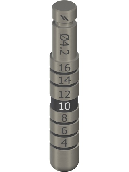 Глубиномер, Ø 4,2 мм, L 26 мм, для имплантатов 4,8 мм, Ti