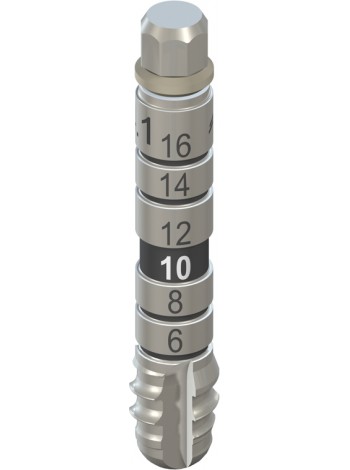 Метчик для переходника S/SP, Ø 4,1 мм, L 23 мм, Stainless steel