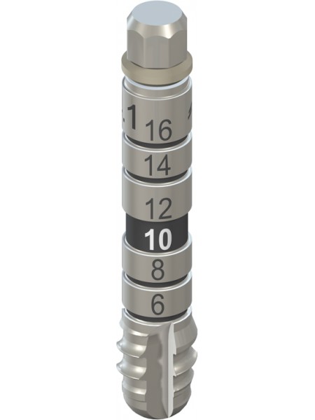 Метчик для переходника S/SP, Ø 4,1 мм, L 23 мм, Stainless steel