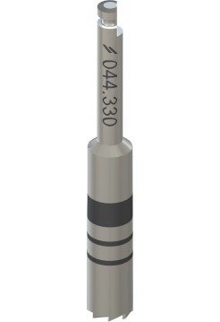 Короткая фреза для удаления имплантата, Ø 3,3 мм, L 32 мм, Stainless steel