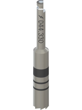 Короткая фреза для удаления имплантата, Ø 3,3 мм, L 32 мм, Stainless steel
