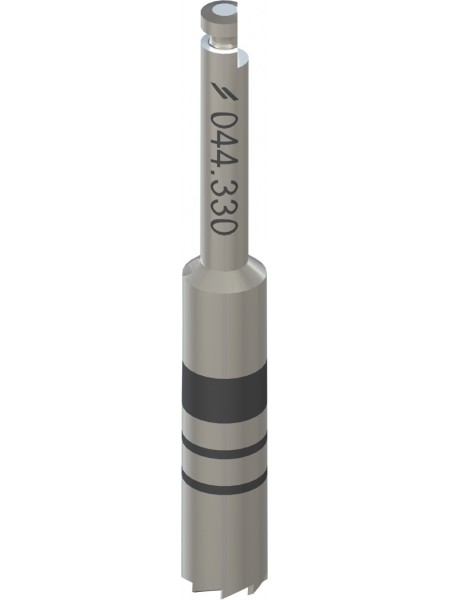 Короткая фреза для удаления имплантата, Ø 3,3 мм, L 32 мм, Stainless steel Короткая фреза для удаления имплантата, Ø 3,3 мм, L 32 мм, Stainless steel