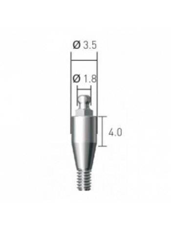 BAB354018 Шариковый аттачмент, Dentium (Ю.Корея)