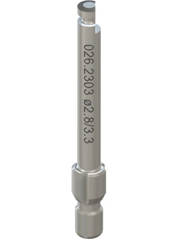 Короткое профильное сверло BL/NNC, Ø 3,3 мм, Stainless steel
