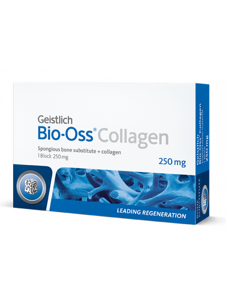 Bio-Oss Сollagen 250 мг, натуральный костнозамещающий материал с добавлением коллагена
