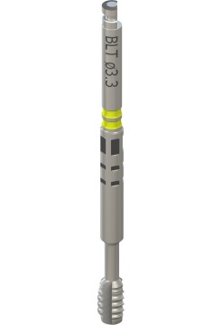 Метчик BLT для хирургии по шаблонам, Ø 3,3 мм, L 42 мм, Stainless steel