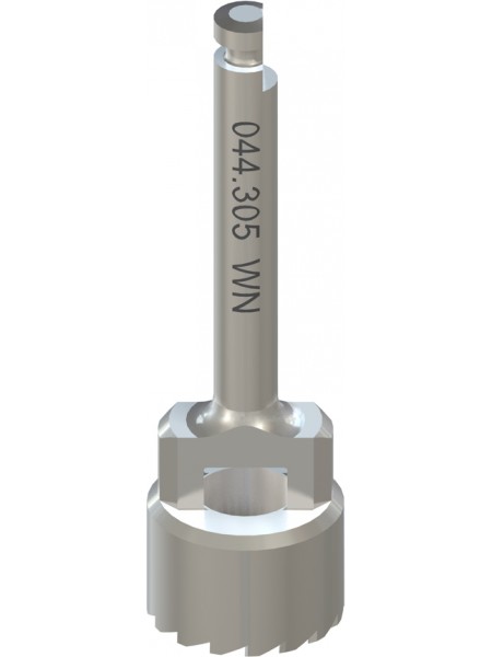 Фреза Bone profiler WN, L 25 мм, используется с направляющим цилиндром 049.082, Stainless steel Фреза Bone profiler WN, L 25 мм, используется с направляющим цилиндром 049.082, Stainless steel
