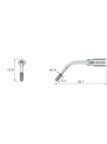 SG16A - хирургическая насадка для имплантации | NSK Nakanishi (Япония)