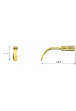 SG3 - хирургические костные скребки с тремя рабочими кромками | NSK Nakanishi (Япония)